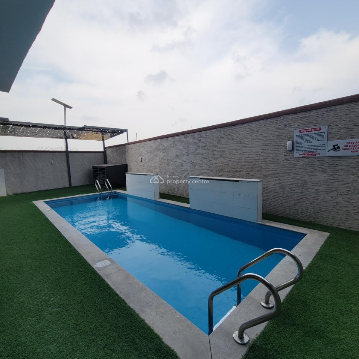 Gorgeous 2 Bedroom Apartment with an Elevator and a Pool, Ikate, Lekki, Lagos, Flat / Apartment for Sale