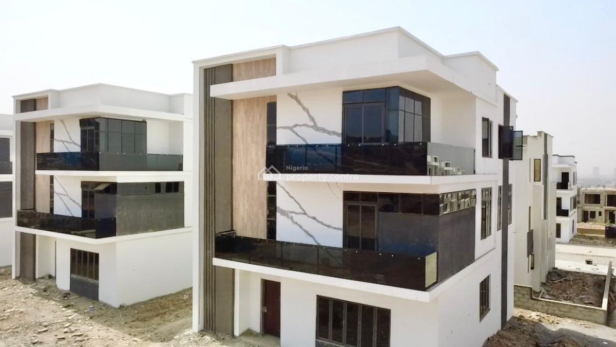 Newly Built 6-bedroom Fully Detached Duplex with Bq, Guzape District, Abuja, Detached Duplex for Sale