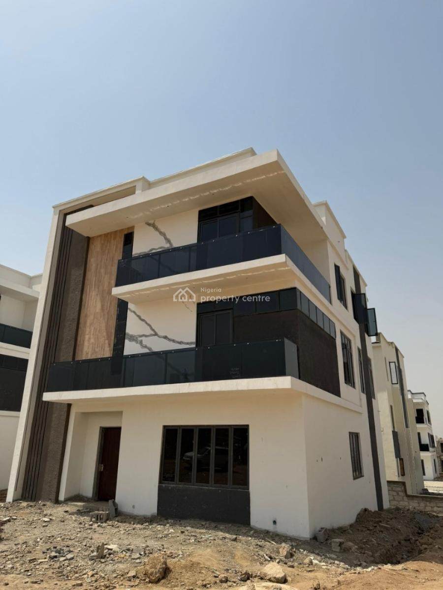 Newly Built 6-bedroom Fully Detached Duplex with Bq, Guzape District, Abuja, Detached Duplex for Sale