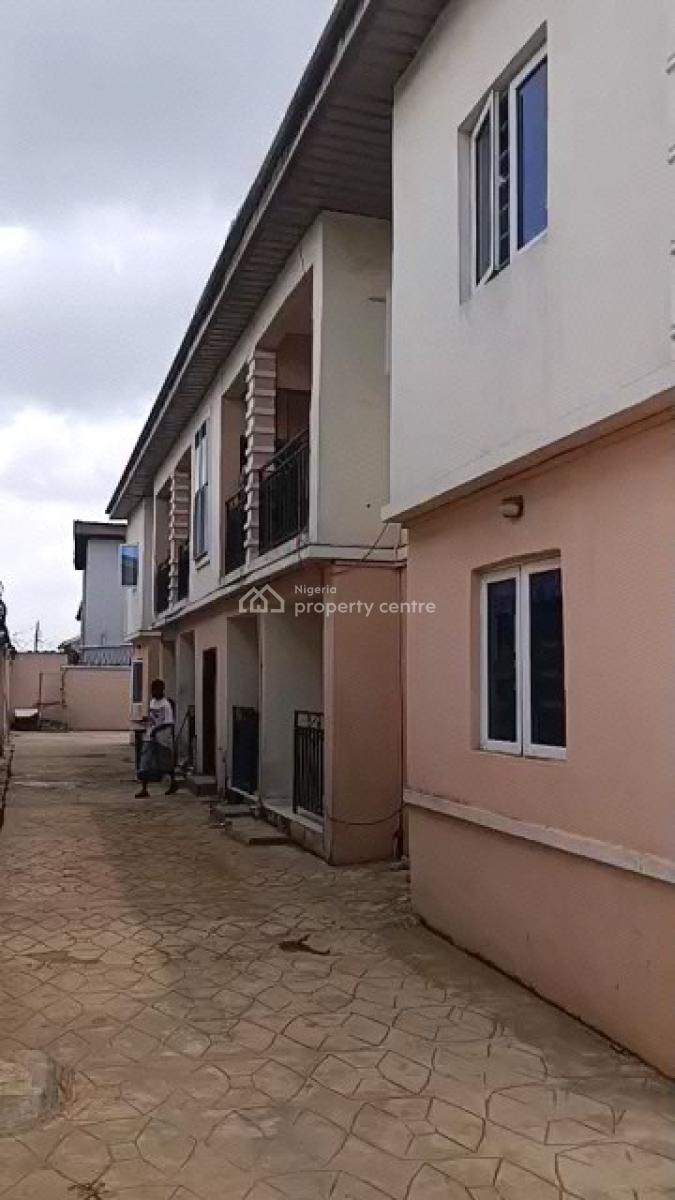 Beautiful Block of 8 Flats (all Room En Suite) & P.o.p, Council Bus Stop, Ikotun, Lagos, Block of Flats for Sale