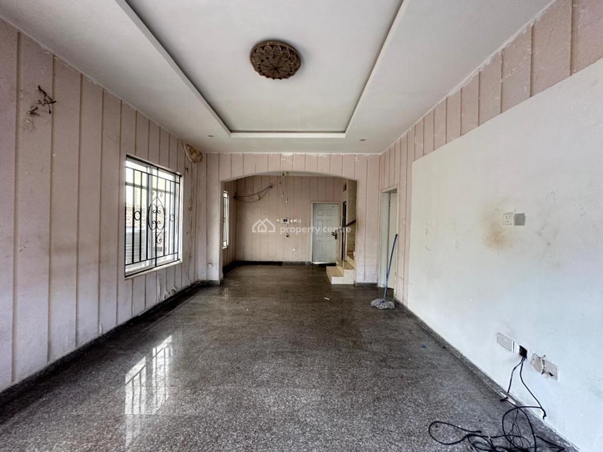 Lovely 4 Bedroom Detached Duplex with Bq and Security House, Chevron, Lekki, Lagos, Detached Duplex for Rent