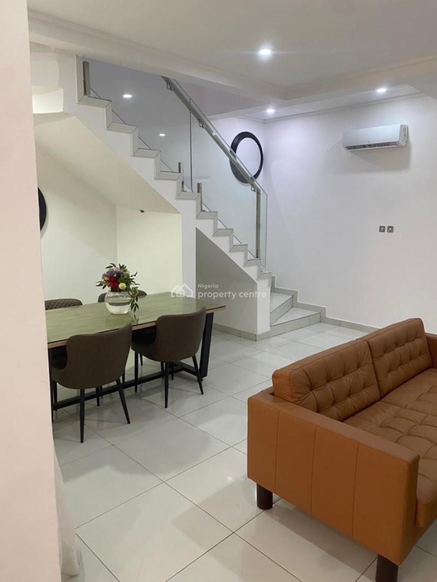 Newly Built Tastefully Finished 3 Bedroom Maisonette Duplex, Chevyview Estate, Lekki Expressway, Lekki, Lagos, Terraced Duplex Short Let