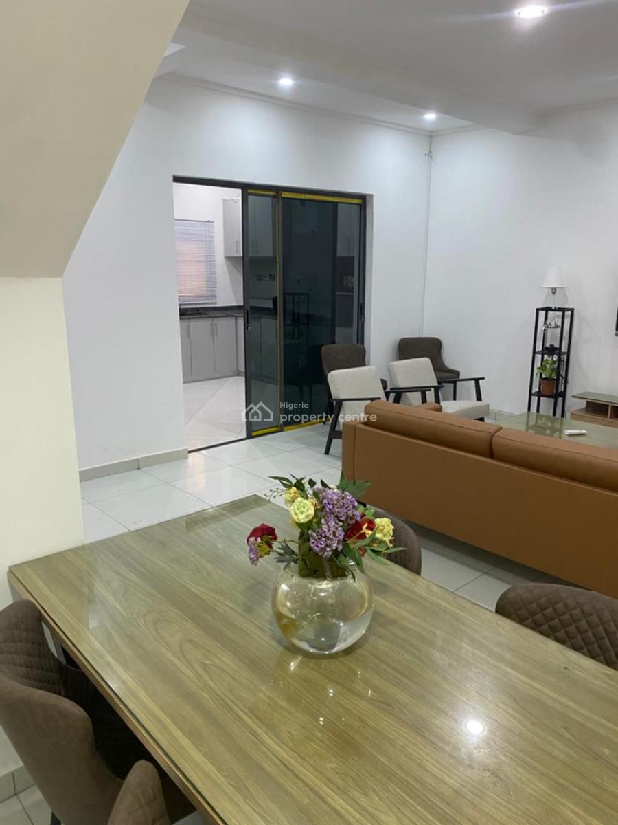 Newly Built Tastefully Finished 3 Bedroom Maisonette Duplex, Chevyview Estate, Lekki Expressway, Lekki, Lagos, Terraced Duplex Short Let