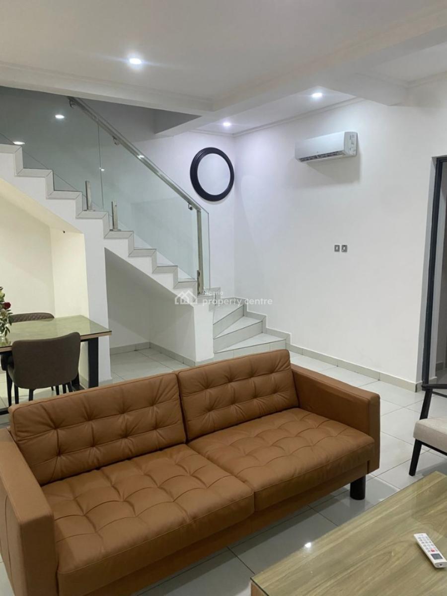 Newly Built Tastefully Finished 3 Bedroom Maisonette Duplex, Chevyview Estate, Lekki Expressway, Lekki, Lagos, Terraced Duplex Short Let
