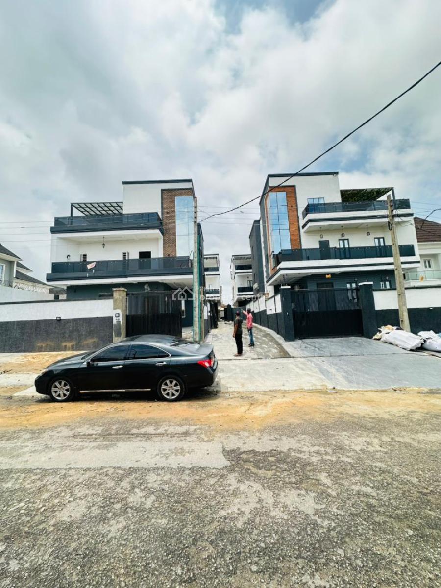 Newly Built 5 Bedroom Fully Detached Duplex with a Bq and Terrace Roof, Gra Phase 2, Magodo, Lagos, Detached Duplex for Sale
