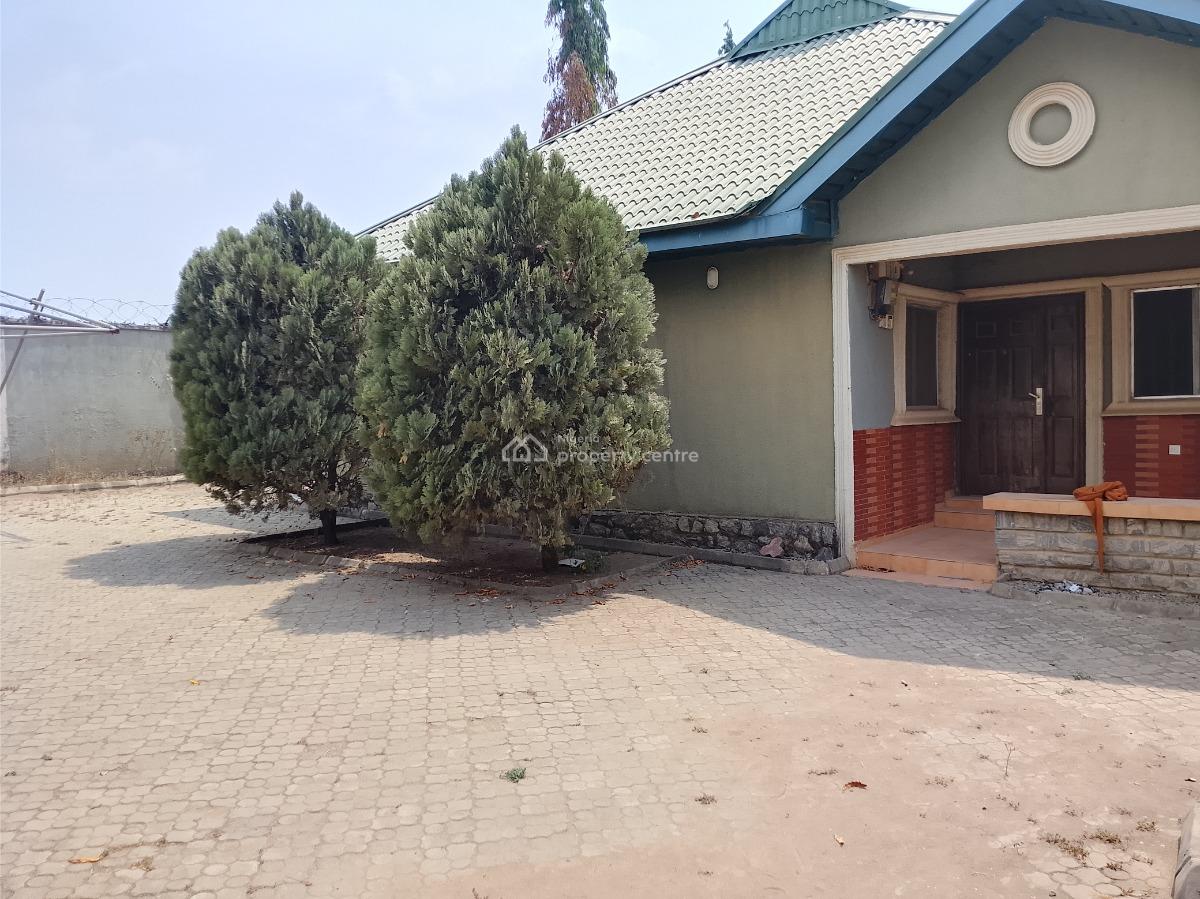 Spacious 4 Bedroom Fully Detached Bungalow ( Bq Occupied ), Inside Prince and Princess Estate, Kaura, Abuja, Detached Bungalow for Rent
