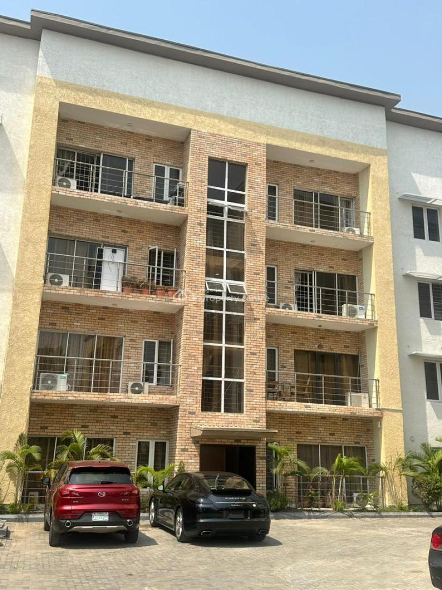 Well Maintained Fully Furnished Spacious 3 Bedroom Apartment with Bq, St Theresa  Estate, Oniru, Victoria Island (vi), Lagos, Block of Flats for Sale