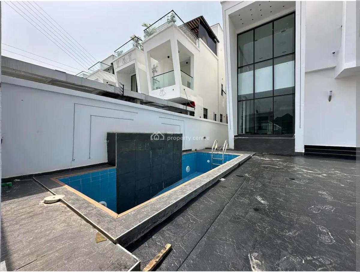 New 5 Beds Ensuite Detached Duplex, Bq, Cinema, Swimming Pool, Off Freedom Way, Lekki Phase 1, Lekki, Lagos, Detached Duplex for Sale
