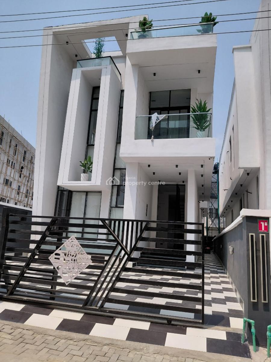 Luxury 5 Bedroom Fully Detached Duplex, Chevron, Lekki, Lagos, Detached Duplex for Sale