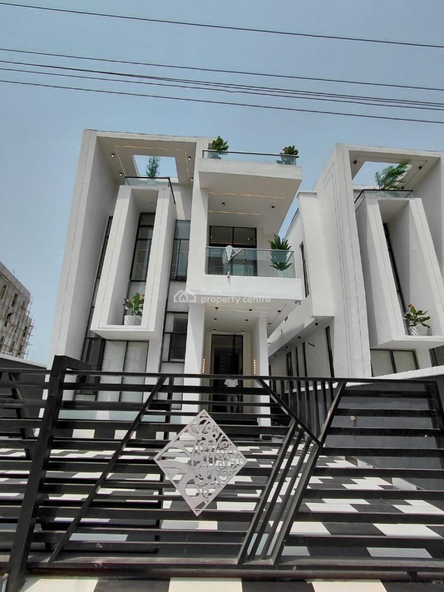 Luxury 5 Bedroom Fully Detached Duplex, Chevron, Lekki, Lagos, Detached Duplex for Sale