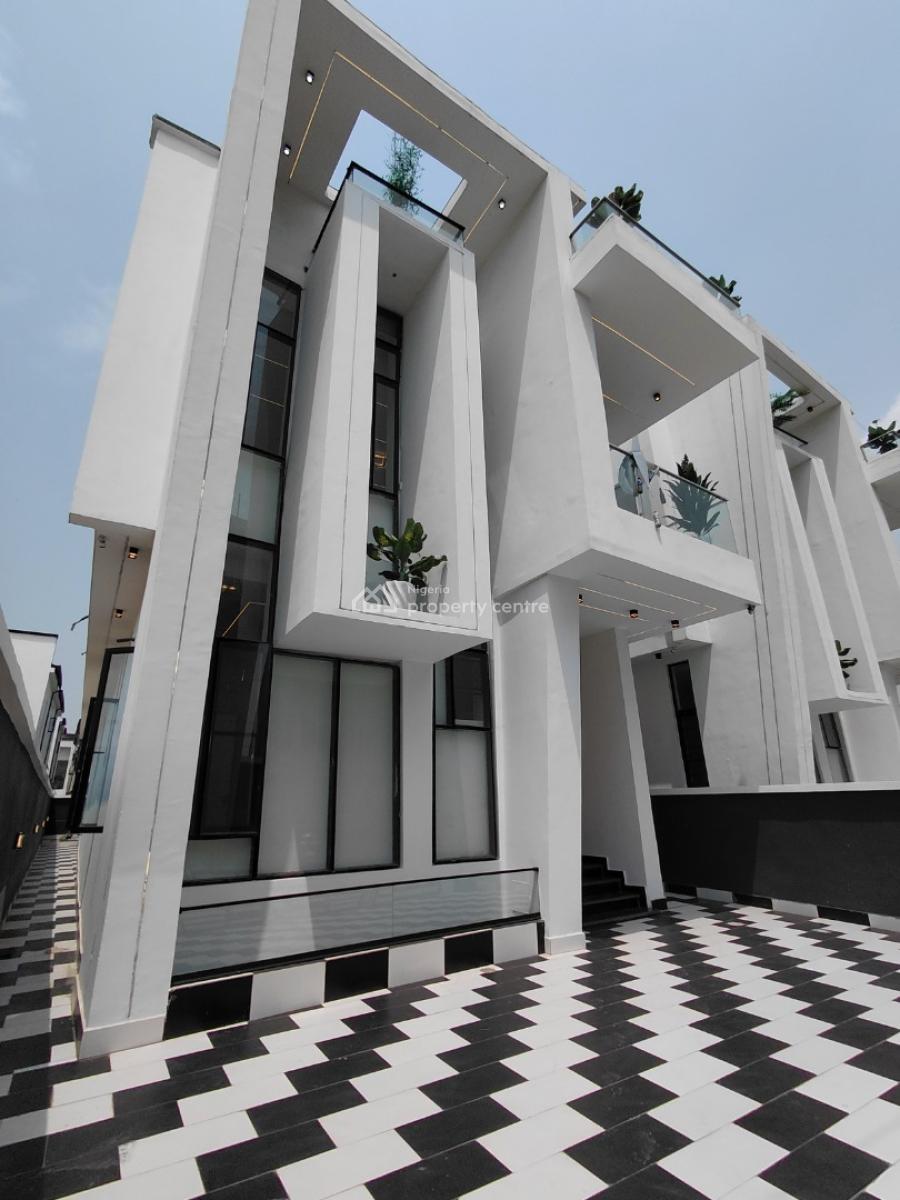 Luxury 5 Bedroom Fully Detached Duplex, Chevron, Lekki, Lagos, Detached Duplex for Sale