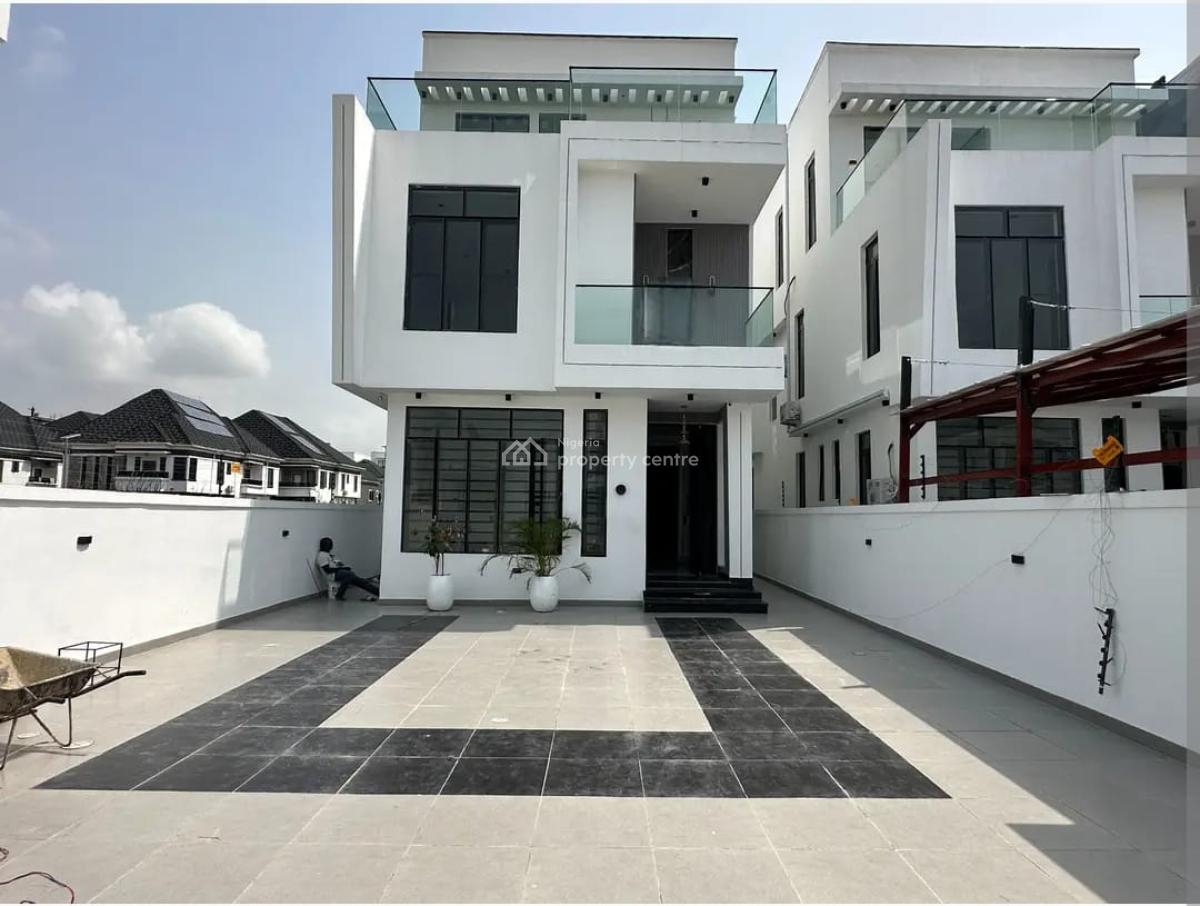 New 5 Bedroom Ensuite Detached Duplex, Bq, Cctv, Cinema, Swimming Pool., Off Freedom Way, Lekki Phase 1, Lekki, Lagos, Detached Duplex for Sale