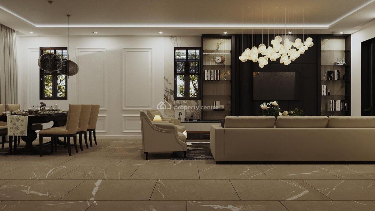 Exquisite 4-bedroom Semi-detached House on 3 Floors Offplan, Banana Island, Ikoyi, Lagos, House for Sale