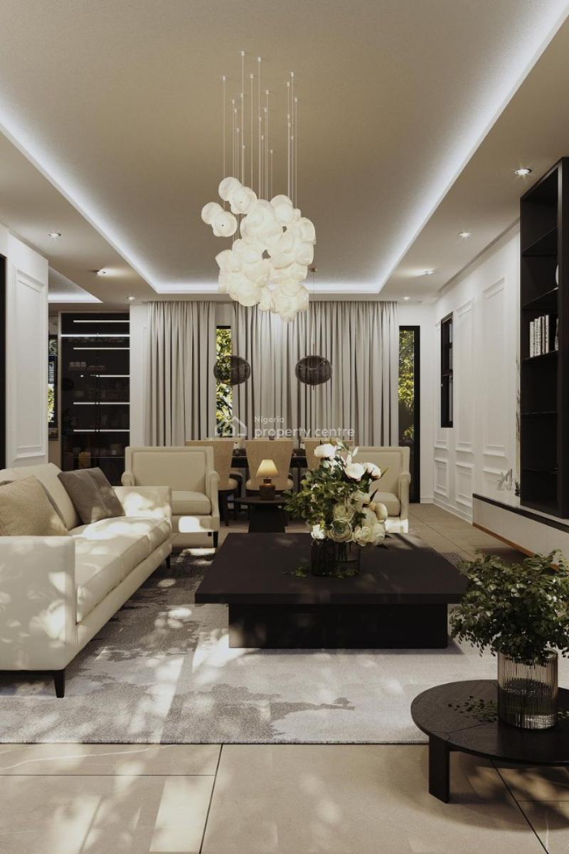 Exquisite 4-bedroom Semi-detached House on 3 Floors Offplan, Banana Island, Ikoyi, Lagos, House for Sale