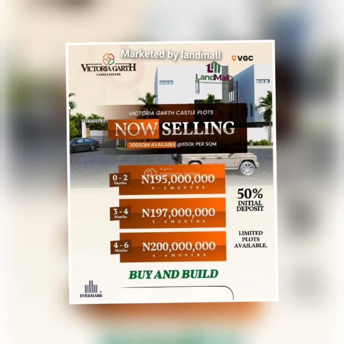 300sqm Residential Land, Vgc, Lekki, Lagos, Residential Land for Sale