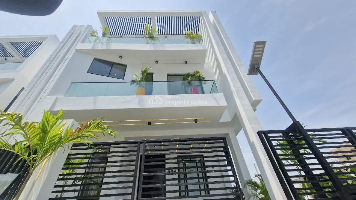 Luxury 4 Bedroom with Bq, Orchid Road, Lekki, Lagos, Semi-detached Duplex for Sale