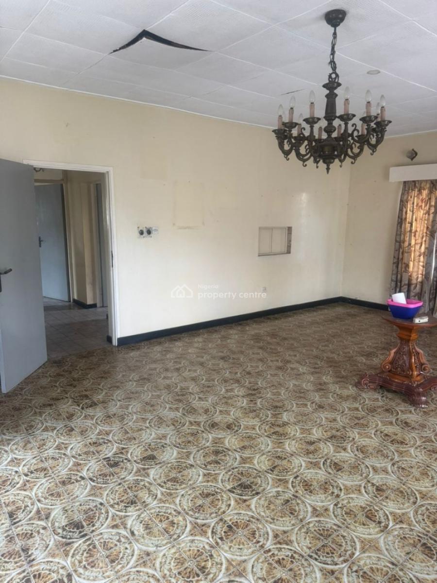 Spacious Commercial 3 Bedroom Bungalow, Off Adeniran Ogunsanya, Surulere, Lagos, Office Space for Rent