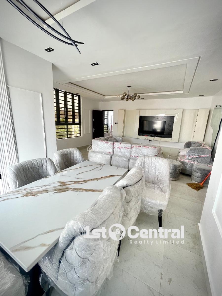 Fully Furnished 3 Bedrooms with 1 Bq Apartments, Lekki Phase 1, Lekki, Lagos, Flat / Apartment for Rent