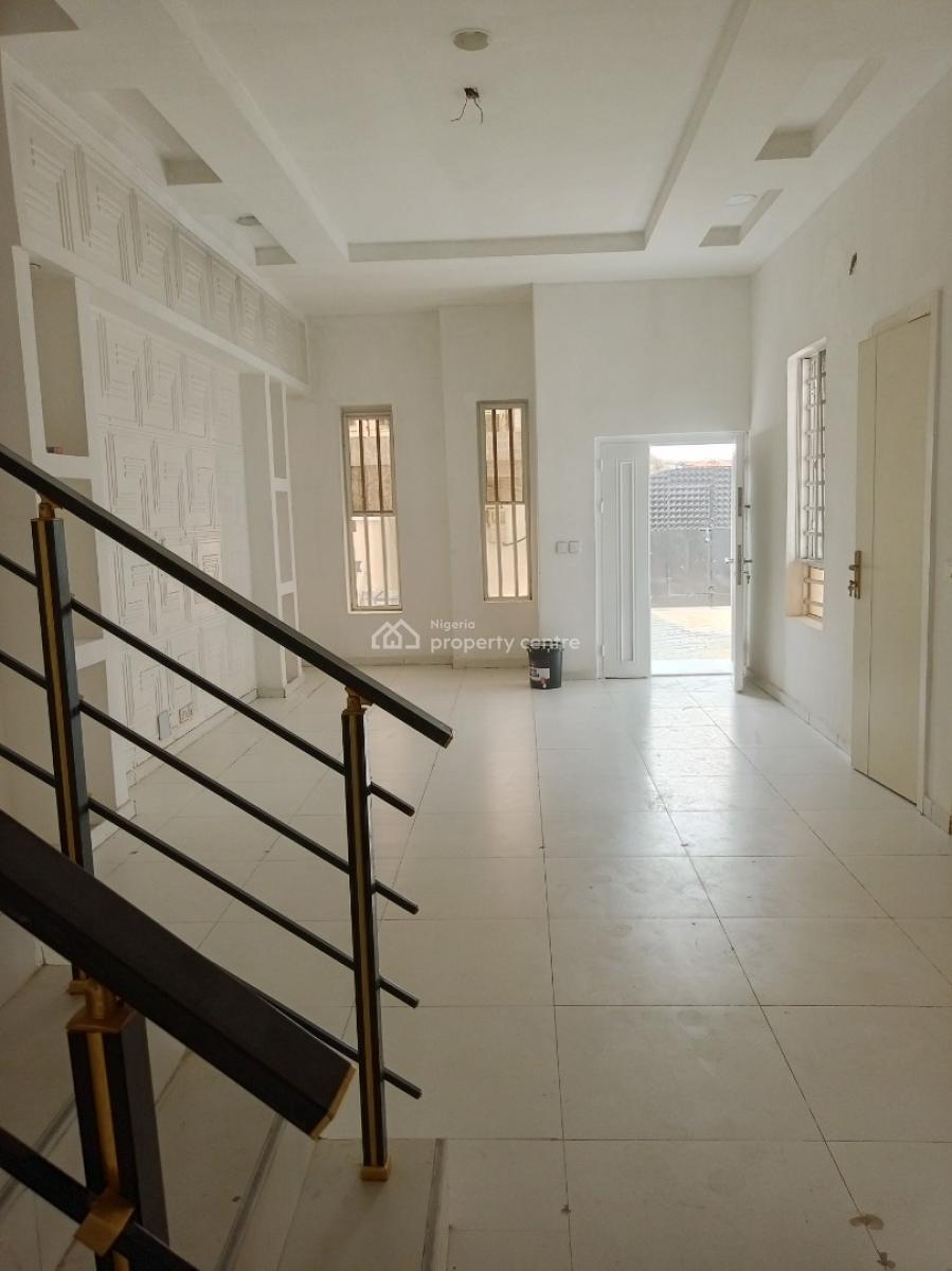 Sharp 4 Bedroom with Bq and Security House 4 Car Space, Osapa, Lekki, Lagos, Semi-detached Duplex for Rent