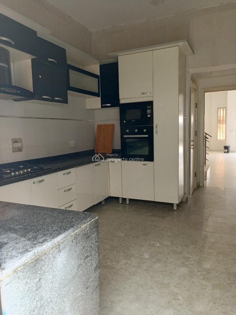 Sharp 4 Bedroom with Bq and Security House 4 Car Space, Osapa, Lekki, Lagos, Semi-detached Duplex for Rent
