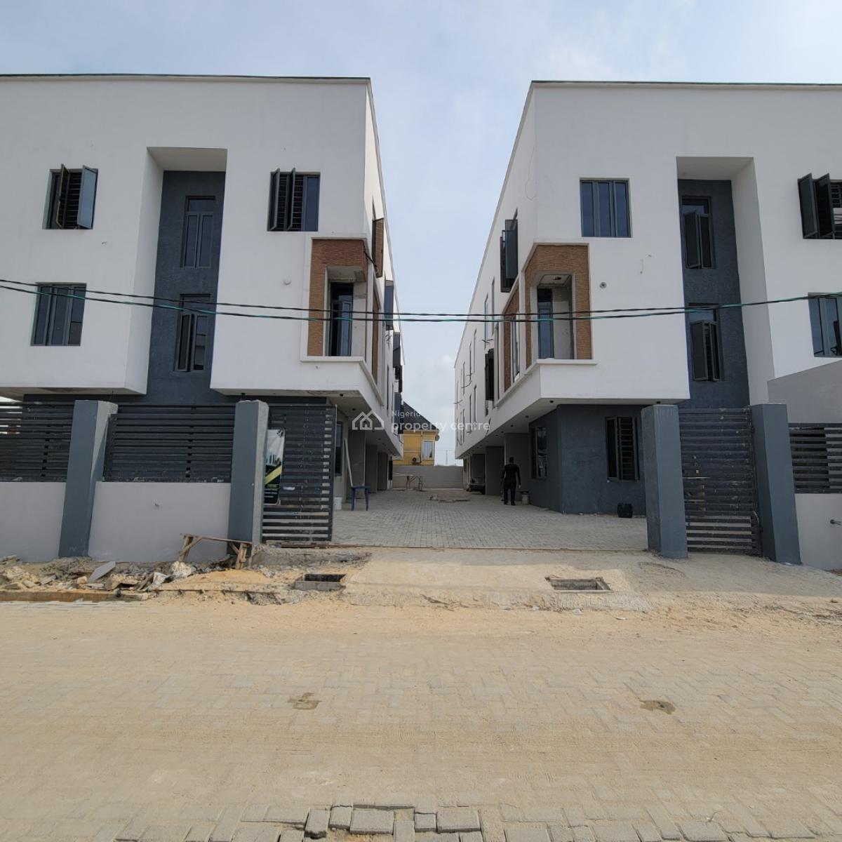 Stunning 3 Bedroom Terrace Duplex with a Bq, Ikate, Lekki, Lagos, Terraced Duplex for Sale