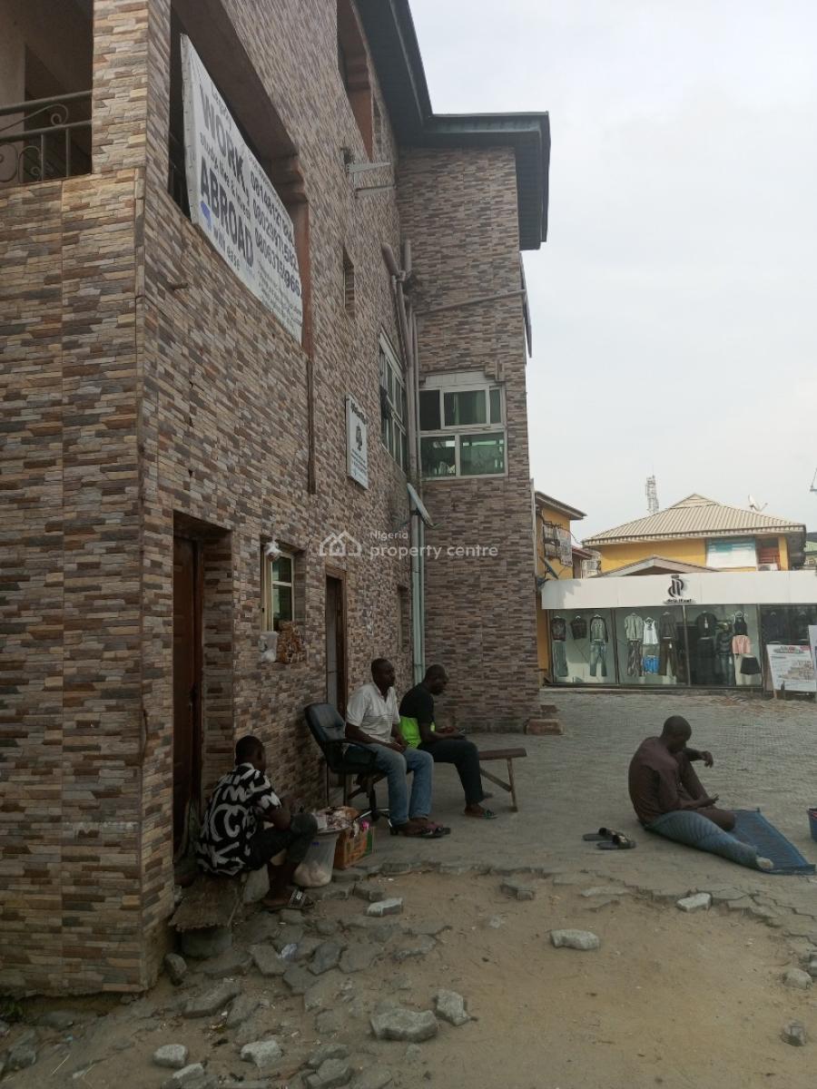 Developed 2 Plots of Land Facing The Road, Langbasa, Ado, Ajah, Lagos, Mixed-use Land for Sale