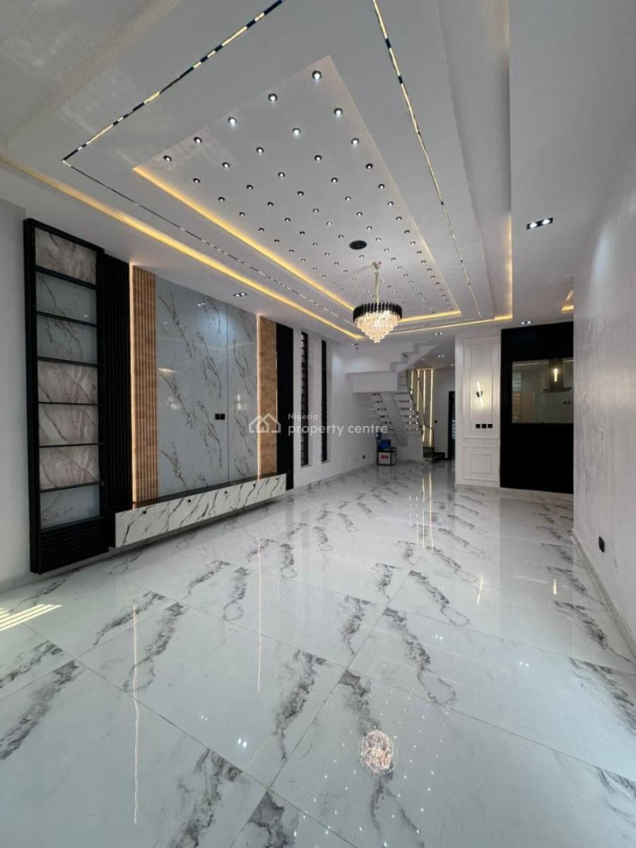 Good Deal High-end 5 Bedroom Detached with Pool & Bq, Ikota, Lekki, Lagos, Detached Duplex for Sale