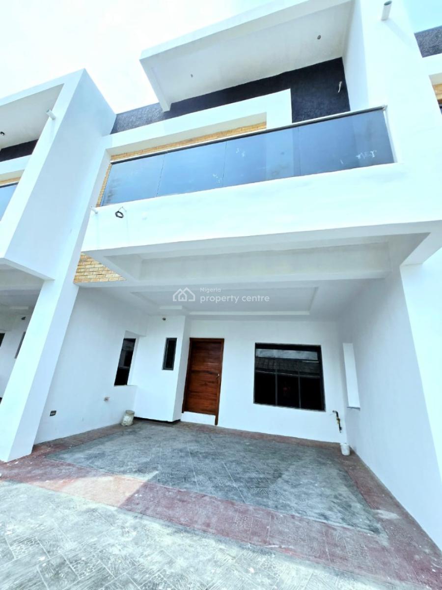 Spacious 4 Bedroom Brand New Terrace Duplex, Ologolo, Lekki, Lagos, Terraced Duplex for Sale