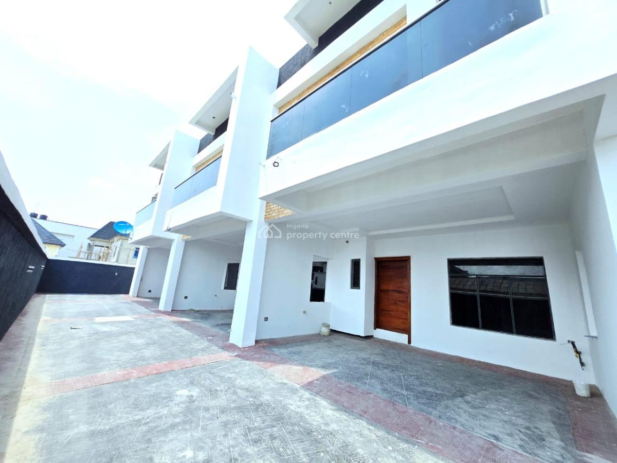 Spacious 4 Bedroom Brand New Terrace Duplex, Ologolo, Lekki, Lagos, Terraced Duplex for Sale
