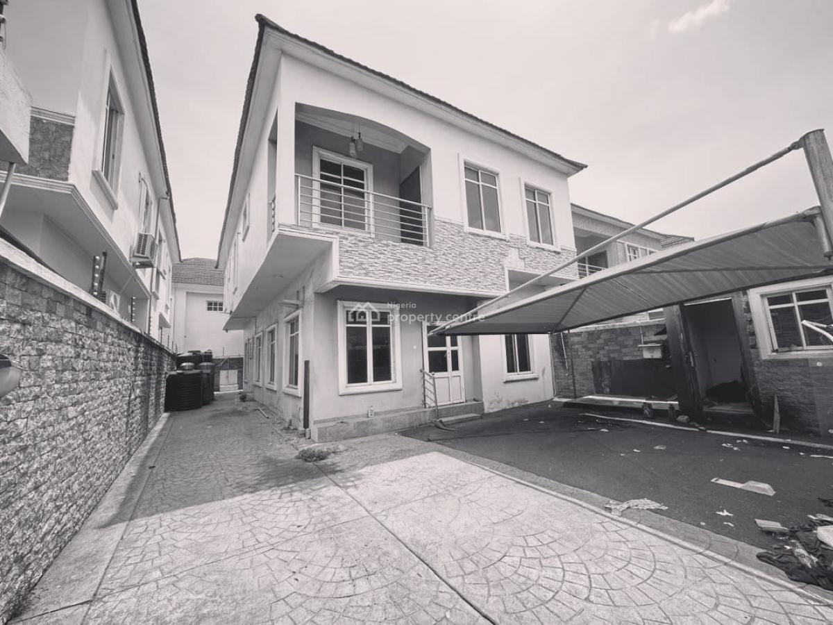 Well Maintained 4 Bedroom Detached House with Bq, Chevron Drive, Lekki, Lagos, Detached Duplex for Rent