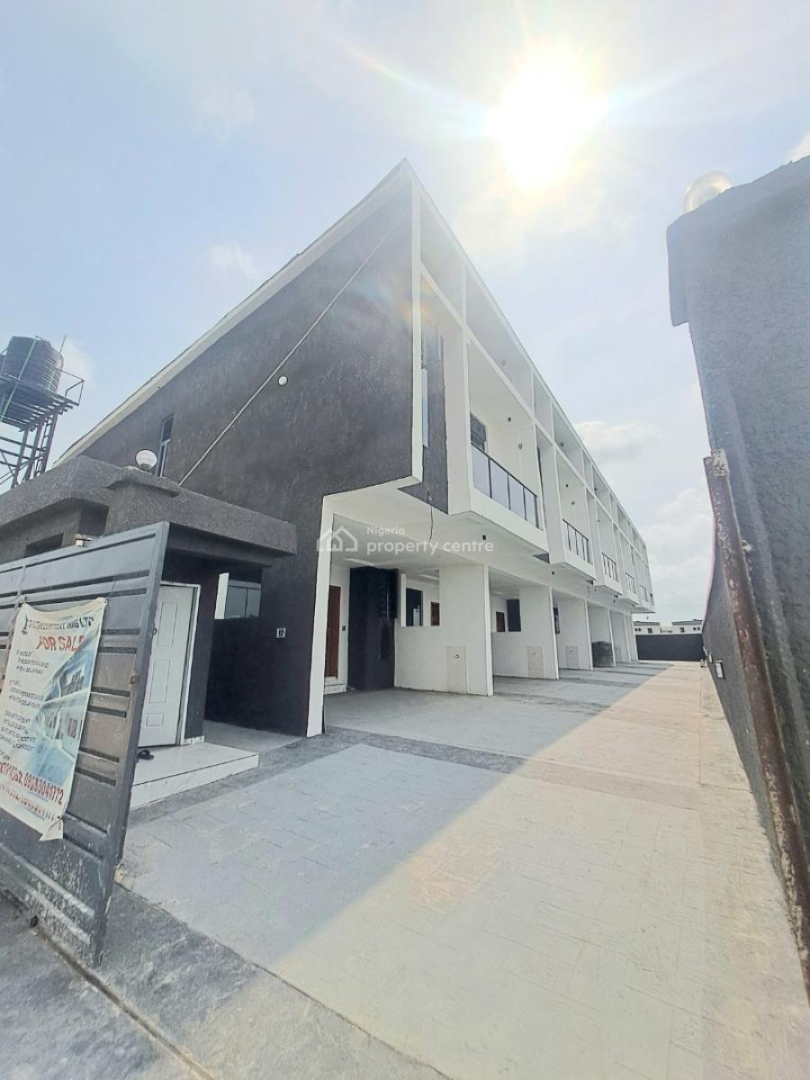 Newly Built 3 Bedroom Terraced Duplex with Bq & Inverter in a Gated Estate, General Paint, Ajah, Lagos, Terraced Duplex for Sale