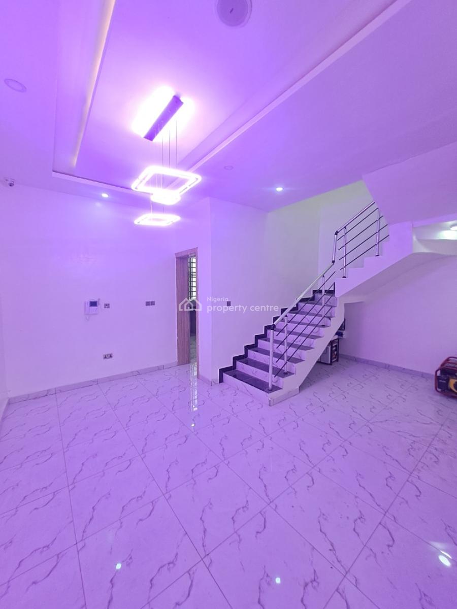 Newly Built 3 Bedroom Terraced Duplex with Bq & Inverter in a Gated Estate, General Paint, Ajah, Lagos, Terraced Duplex for Sale