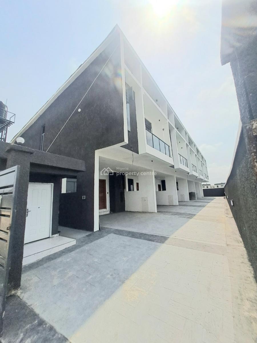 Newly Built 3 Bedroom Terraced Duplex with Bq & Inverter in a Gated Estate, General Paint, Ajah, Lagos, Terraced Duplex for Sale