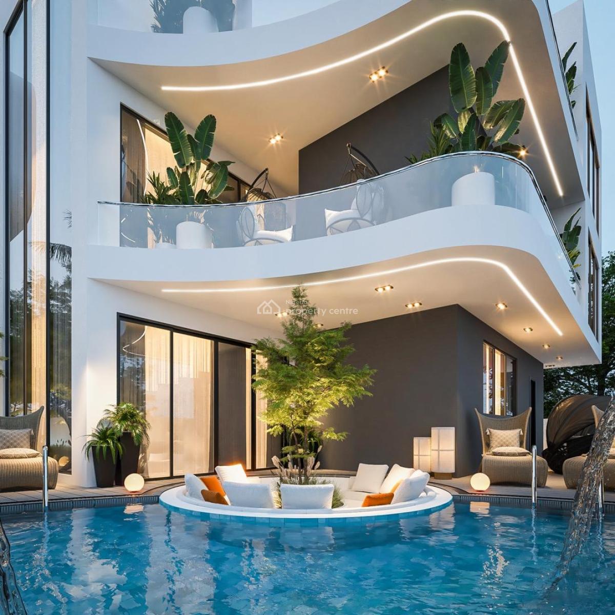 Payment Plan Available Luxury 5 Bedroom Fully Detached Duplex, Osapa London, Osapa, Lekki, Lagos, Detached Duplex for Sale