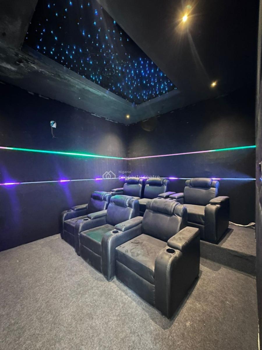 Well Built 5 Bedroom Detached Duplex with, Cinema, Swimming Pool, Gym & Bq, Ikota, Lekki, Lagos, Detached Duplex for Sale