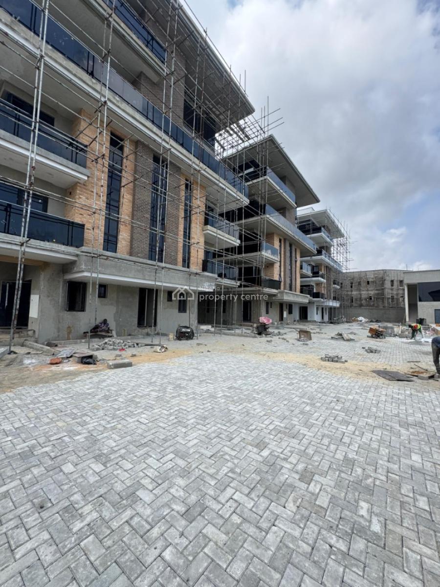 Semi Finished 4 Bedroom Semi-detached Duplex with Pool ,bq, Old Ikoyi, Ikoyi, Lagos, Semi-detached Duplex for Sale