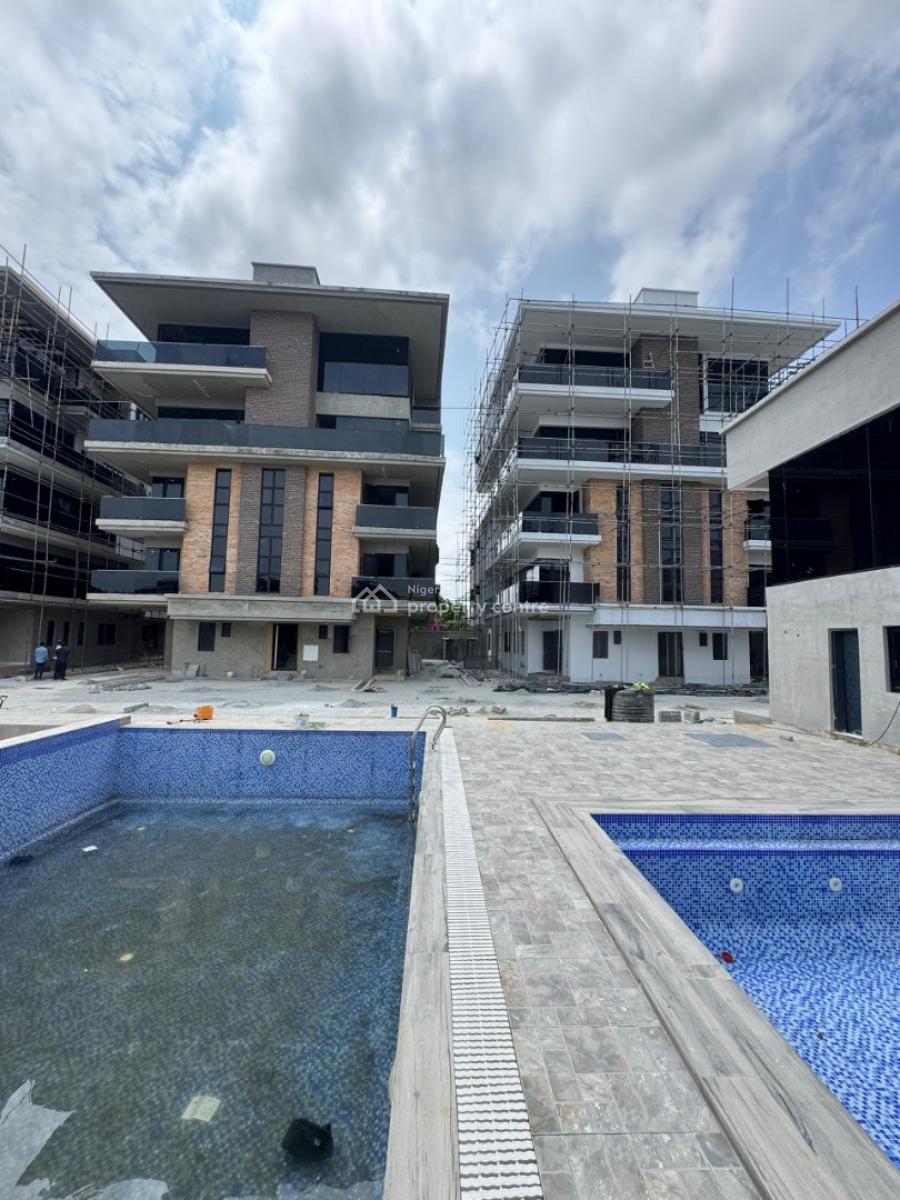 Semi Finished 4 Bedroom Semi-detached Duplex with Pool ,bq, Old Ikoyi, Ikoyi, Lagos, Semi-detached Duplex for Sale