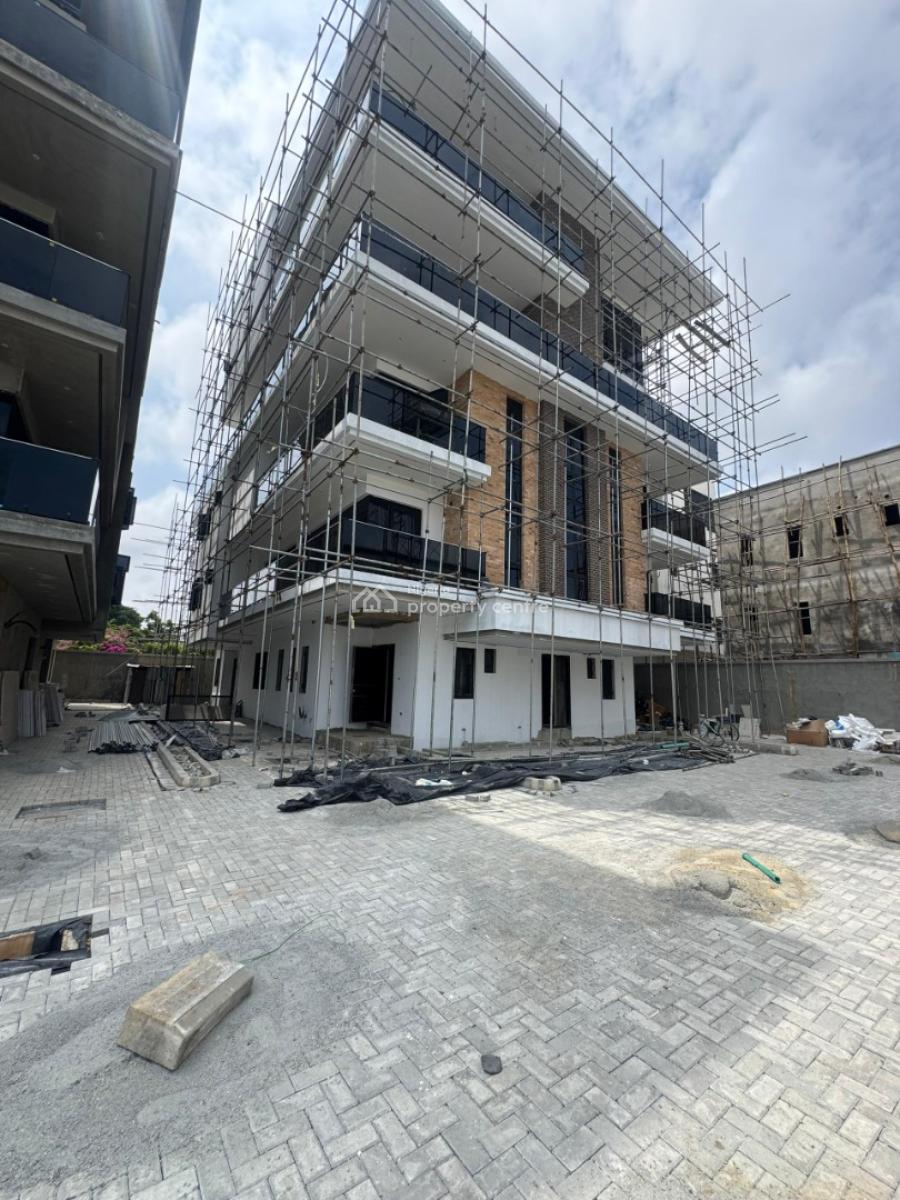 Semi Finished 4 Bedroom Semi-detached Duplex with Pool ,bq, Old Ikoyi, Ikoyi, Lagos, Semi-detached Duplex for Sale