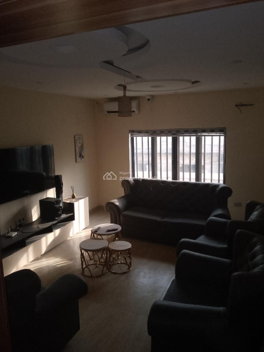 Fully Furnished 4 Bedroom Terrace Duplex with a Room Bq, Off Salvation Road, Opebi, Ikeja, Lagos, Terraced Duplex for Rent