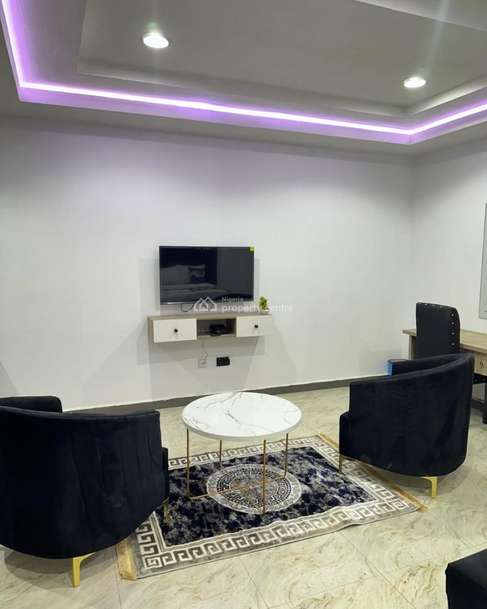 Nicely Furnished 1 Bedroom Apartment, Asokoro District, Abuja, Mini Flat (room and Parlour) Short Let