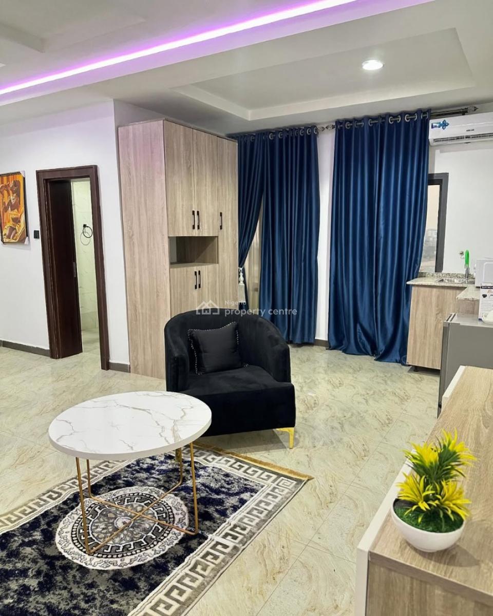 Nicely Furnished 1 Bedroom Apartment, Asokoro District, Abuja, Mini Flat (room and Parlour) Short Let
