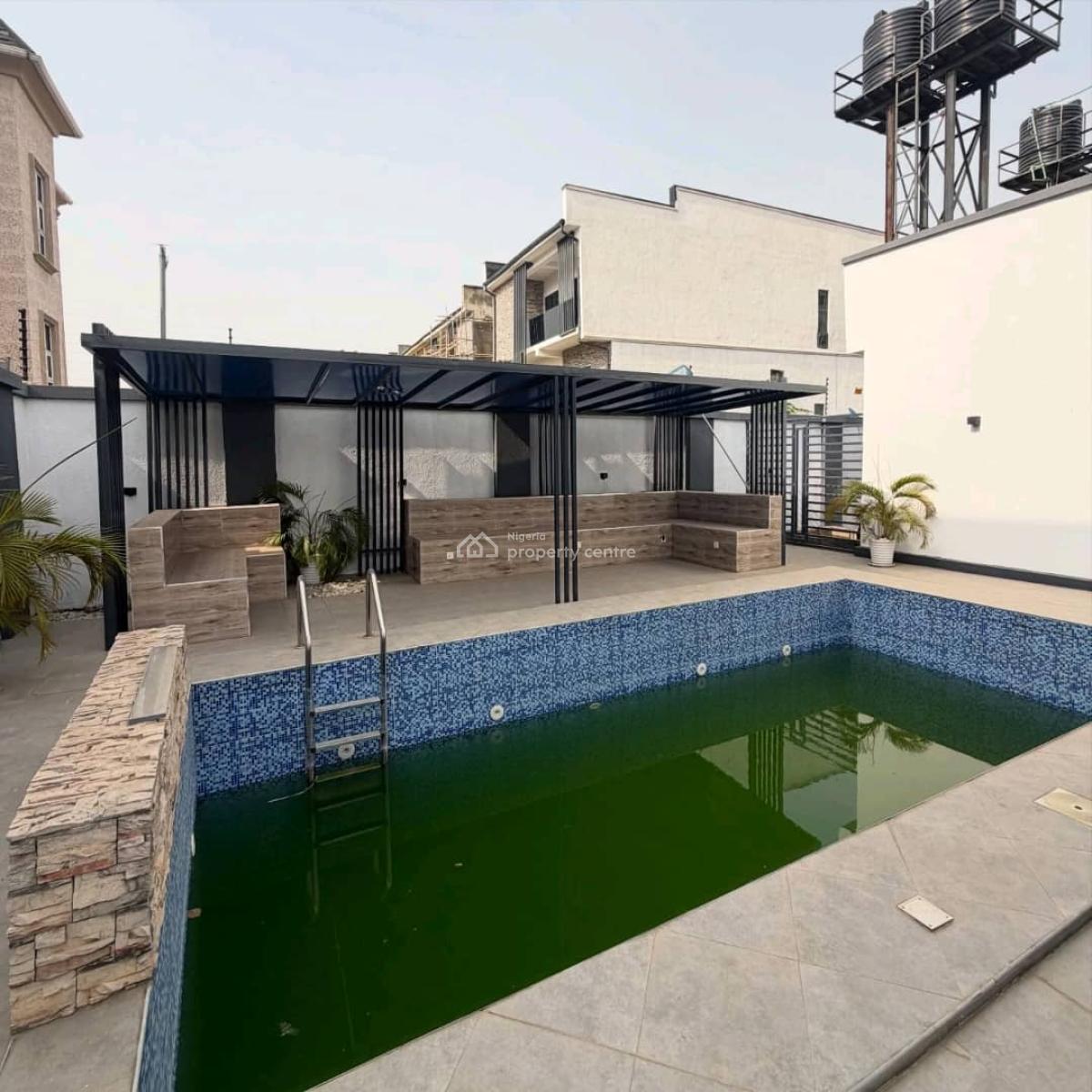 5 Bedroom Fully Detached Duplex with 2 Rooms Bq, Guzape District, Abuja, Detached Duplex for Sale