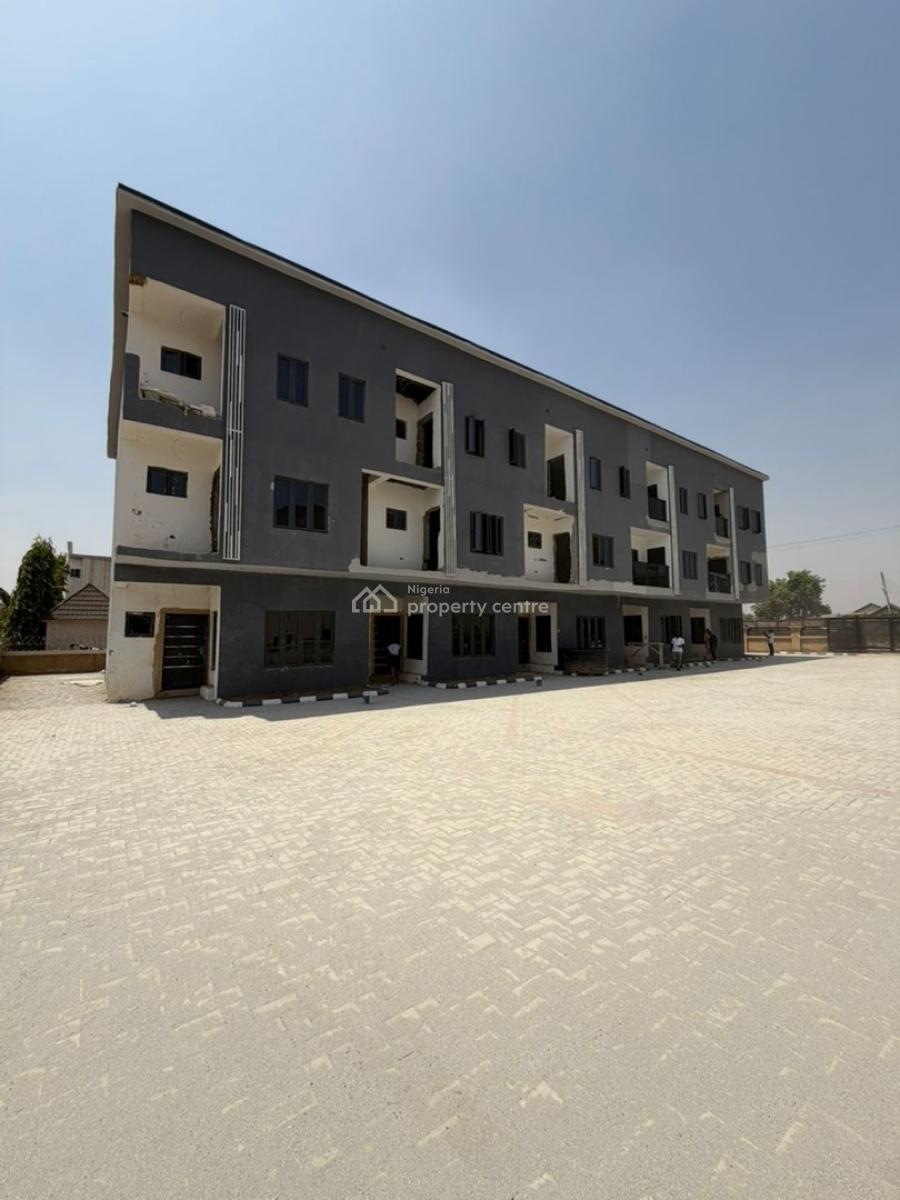 Brand New 4 Bedroom Spacious Terrace Duplex with Bq., Life Camp, Abuja, Terraced Duplex for Sale