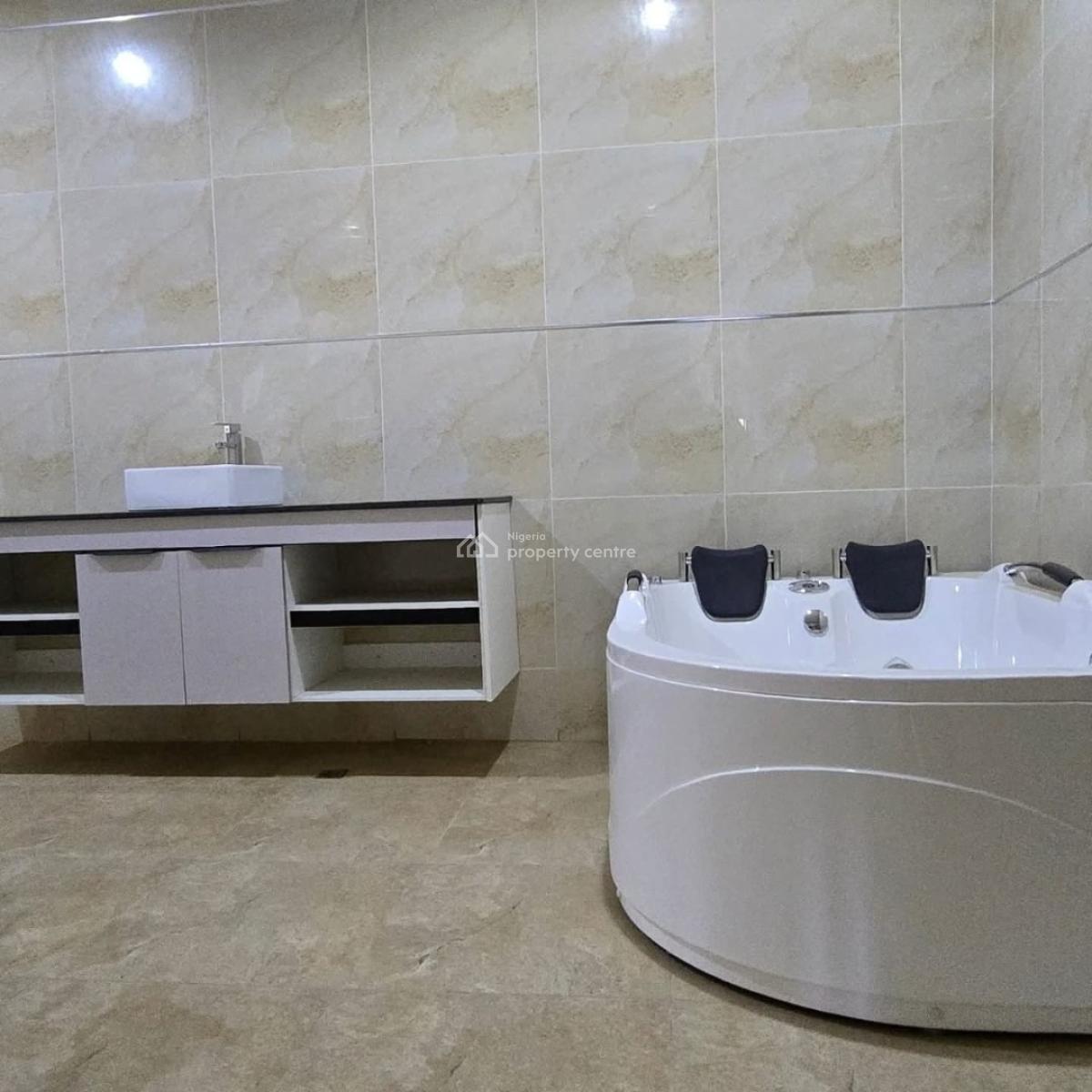 7 Bedroom Fully Detached Duplex with 2 Rooms,pool & Elevator, Guzape District, Abuja, Detached Duplex for Sale