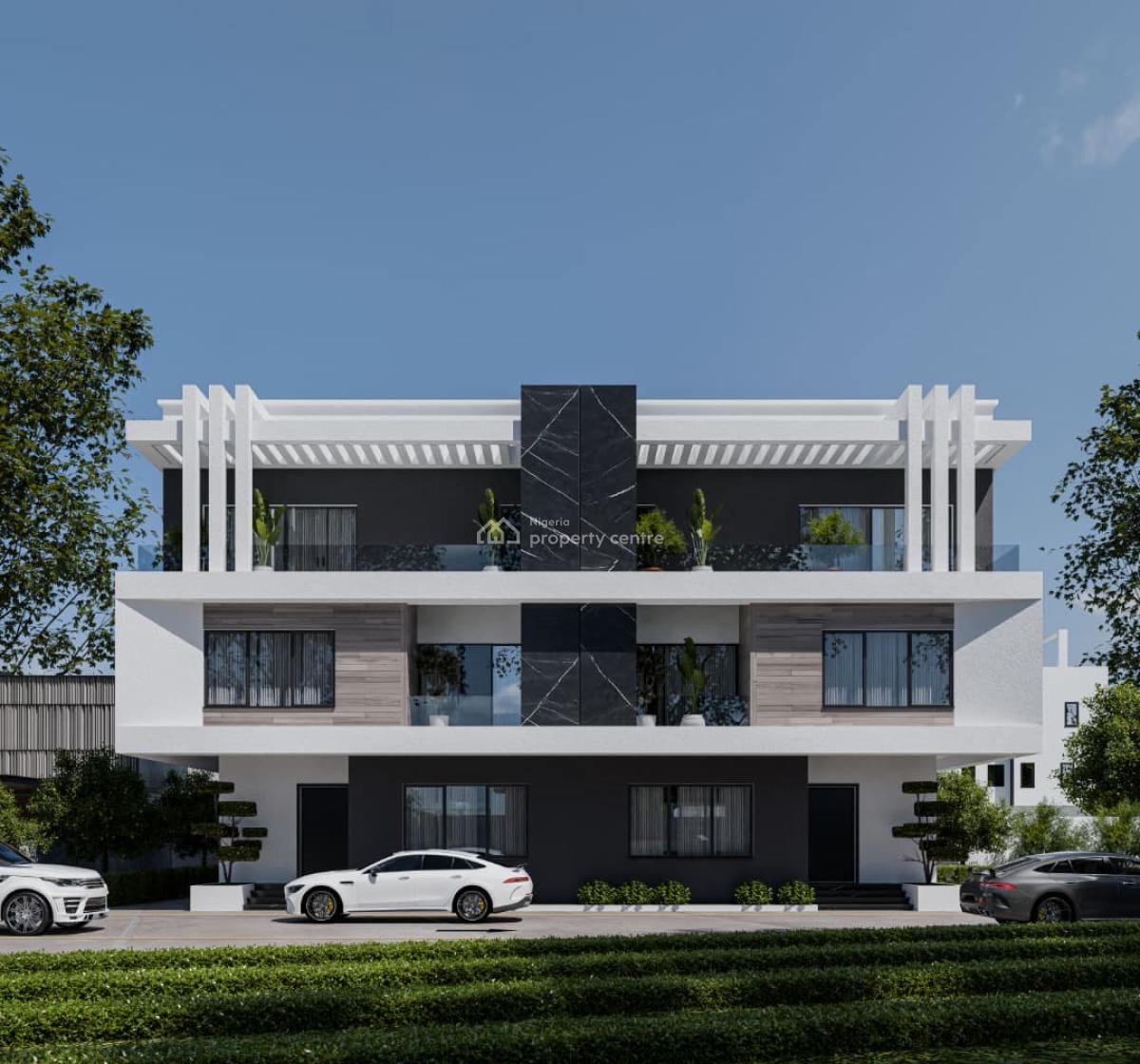 Off Plan: 5 Bedroom Semi Detached Duplex, Beach Resort, Osapa, Lekki, Lagos, Semi-detached Duplex for Sale