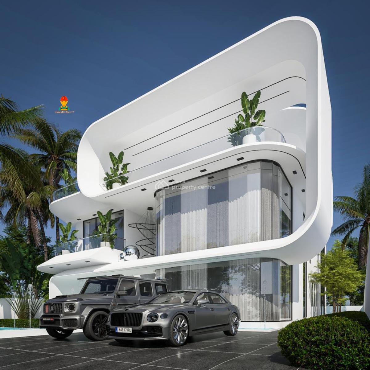 Beautiful 5 Bedroom Detached Duplex, Osapa, Lekki, Lagos, Detached Duplex for Sale