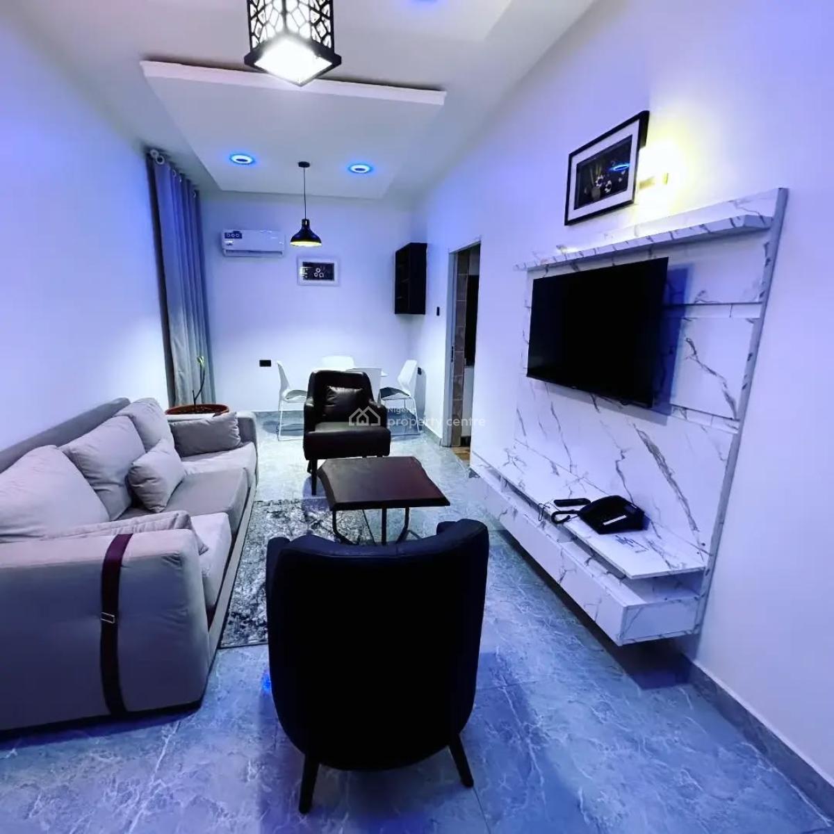 Nicely Furnished 1 Bedrom Apartment, Life Camp, Abuja, Flat / Apartment Short Let