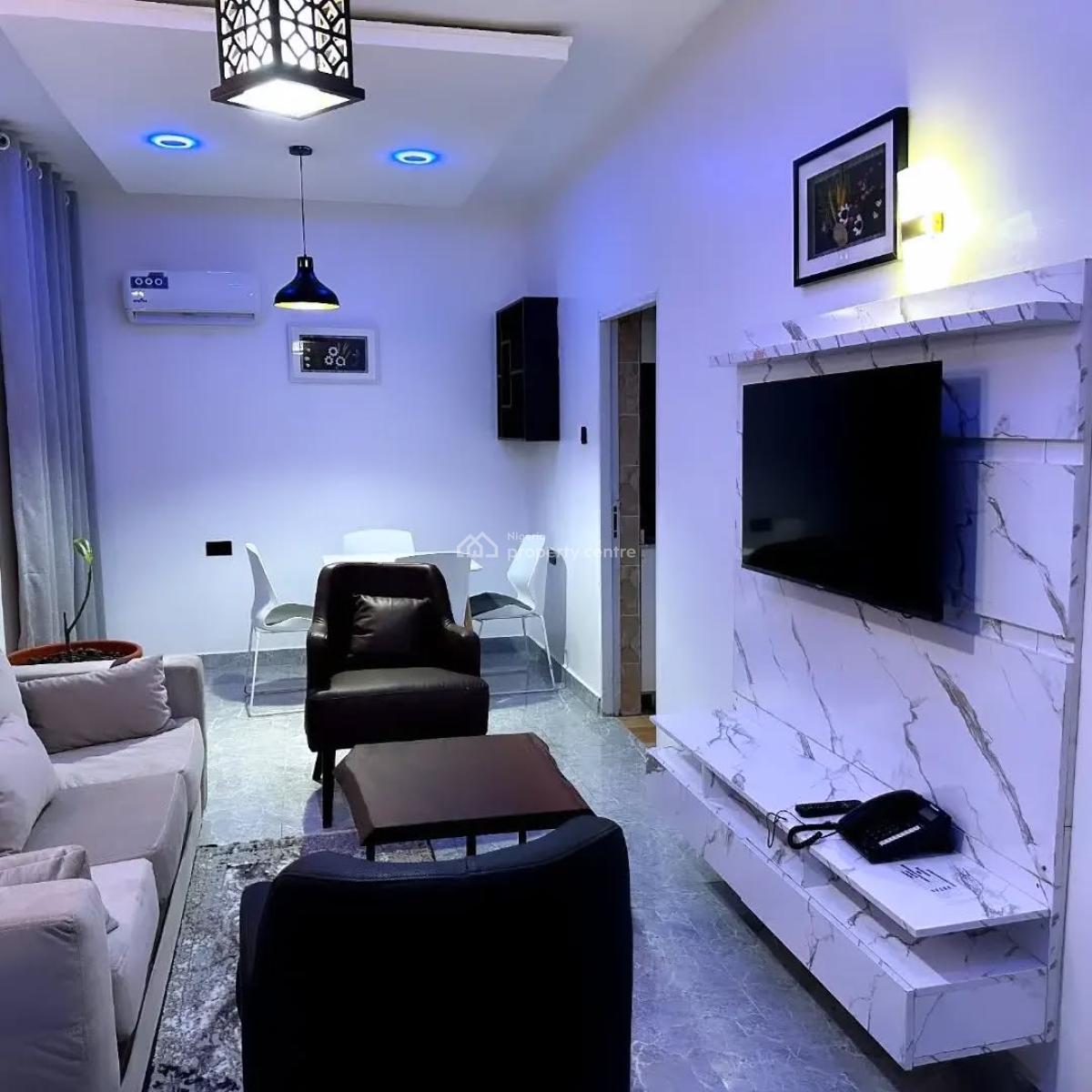 Nicely Furnished 1 Bedrom Apartment, Life Camp, Abuja, Flat / Apartment Short Let