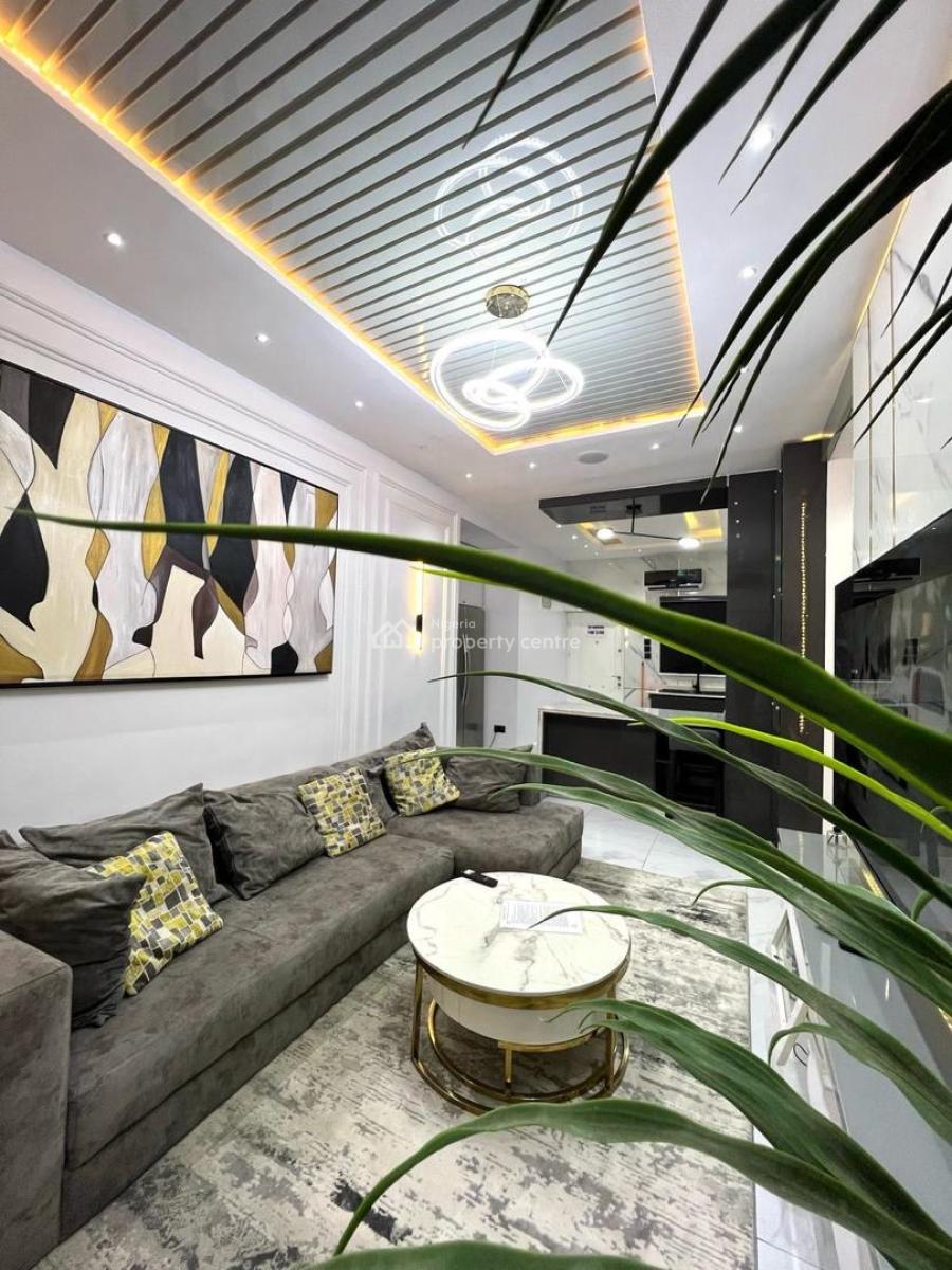 Luxury 1bedroom Apartment,seaview Balcony Available From Today, Lekki Phase 1, Lekki, Lagos, Flat / Apartment Short Let