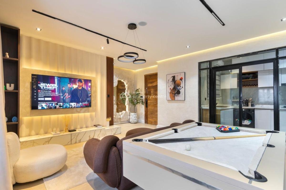 2 Bedroom Luxurious Apartment with Wine Bar, Snooker Swimming Pool & P, Victoria Island (vi), Lagos, Flat / Apartment Short Let